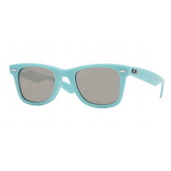 turquoise ray bans